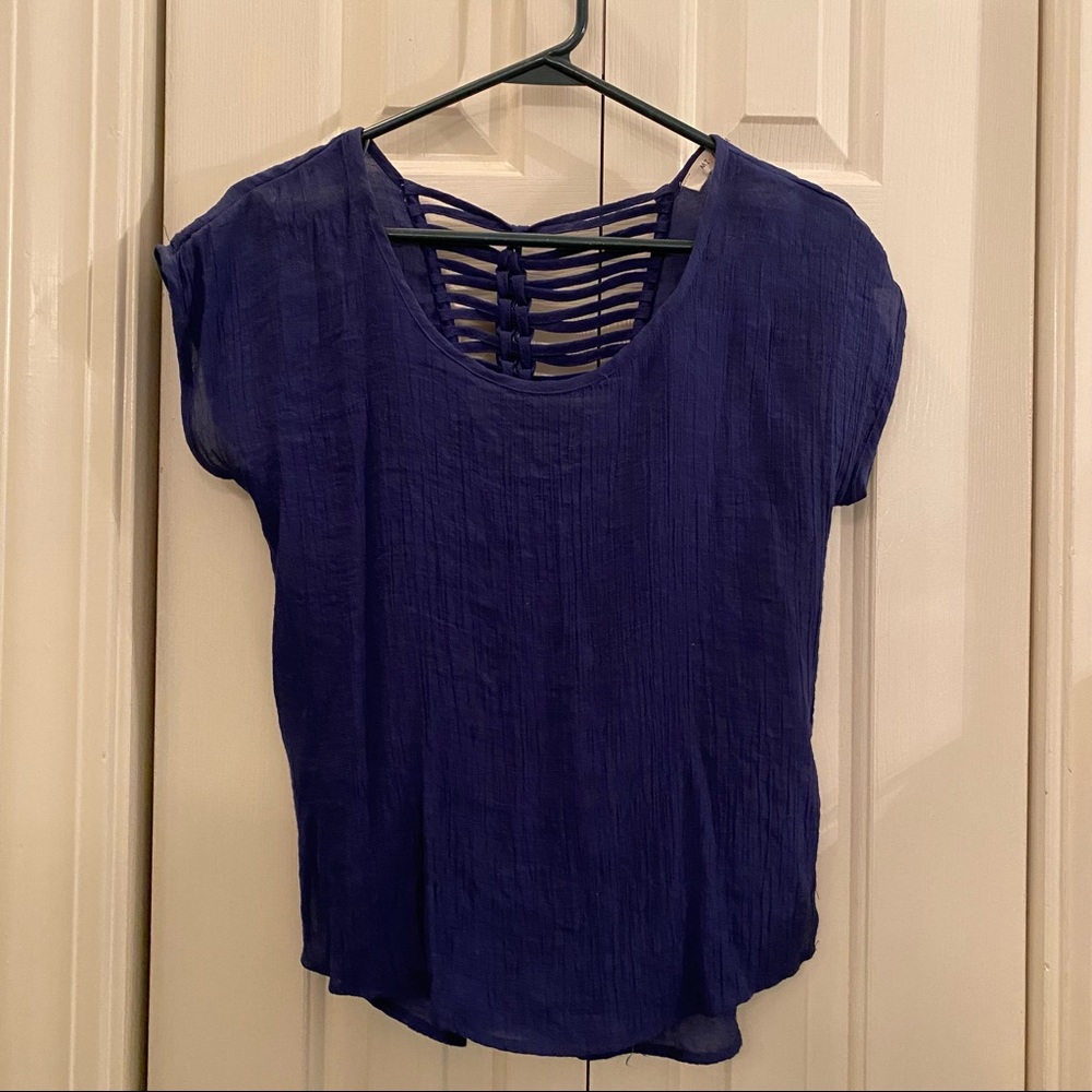 Cute Navy Top